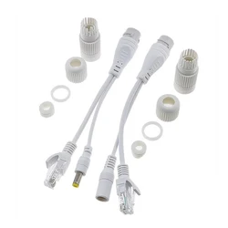 Inyector PoE Ethernet 12-48 V con Divisor para Cámara IP