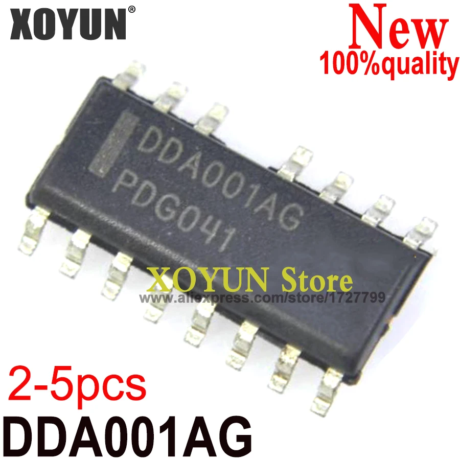 Chipset 100% nuevo, DDA001AG, DDA001, DDA001A SOP-15, 5 unidades