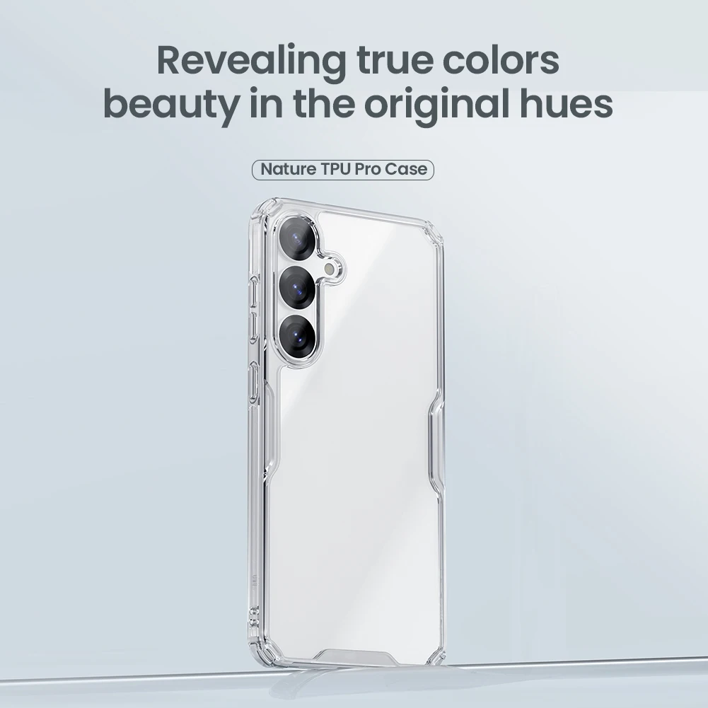 Para Samsung Galaxy S25 funda NILLKIN TPU para Samsung Galaxy S25 fundas ajustadas de alta calidad cubierta transparente - imagen 2