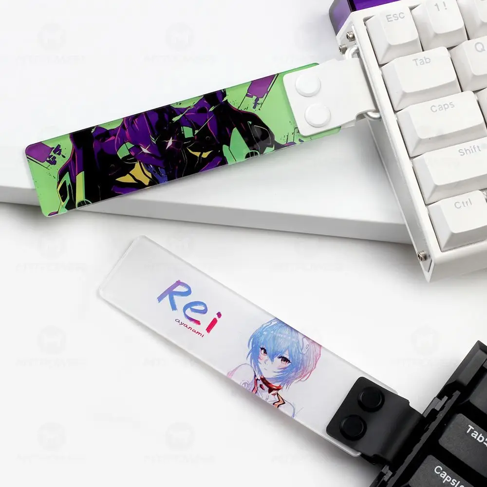 Cinta de teclado de Material acrílico, correa de teclado mecánico, correa de teclado de eje magnético, Wooting Atk68, decoración de tiro Drunkdeer - imagen 2