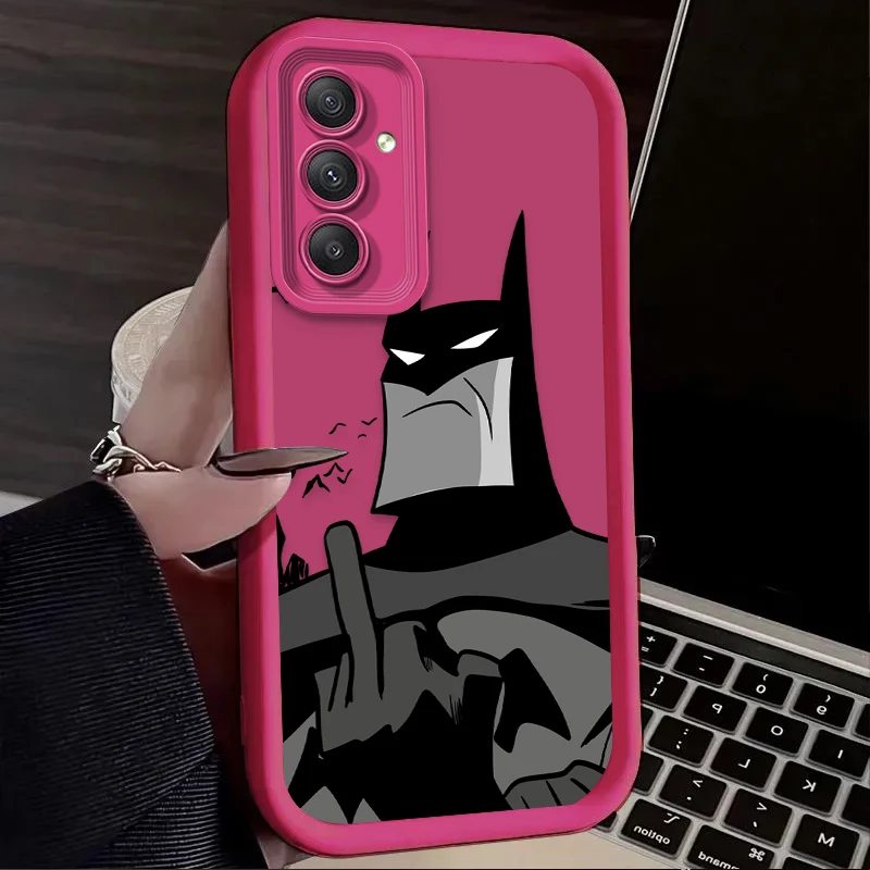 Funda de lujo Marvel Batman para Samsung Galaxy S25 S24 S23 Ultra S22 S21 Plus FE 5G A54 A34 A14 A73 A53 A33 5G Etui de silicona suave - imagen 4