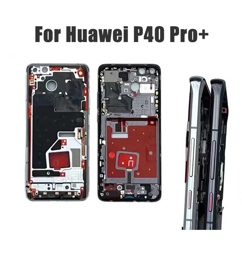 Reparación de Marco medio Original para Huawei P40 Pro P40Pro + Plus, carcasa de chasis de bisel, pantalla LCD, soporte de placa de repuesto - imagen 4