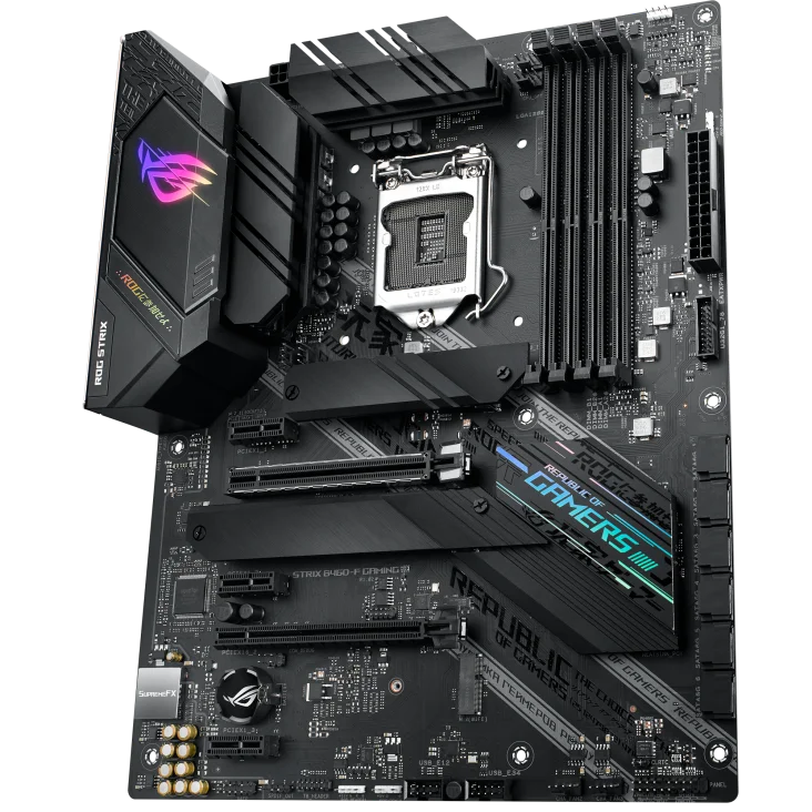 Placa base para juegos ASUS STRIX B460-F B460 placa mãe pc LGA 1200 CPU compatible con i5-10400 i7-10700F i9-10900 i3-10100 ram DDR4 M.2 Mi - imagen 5