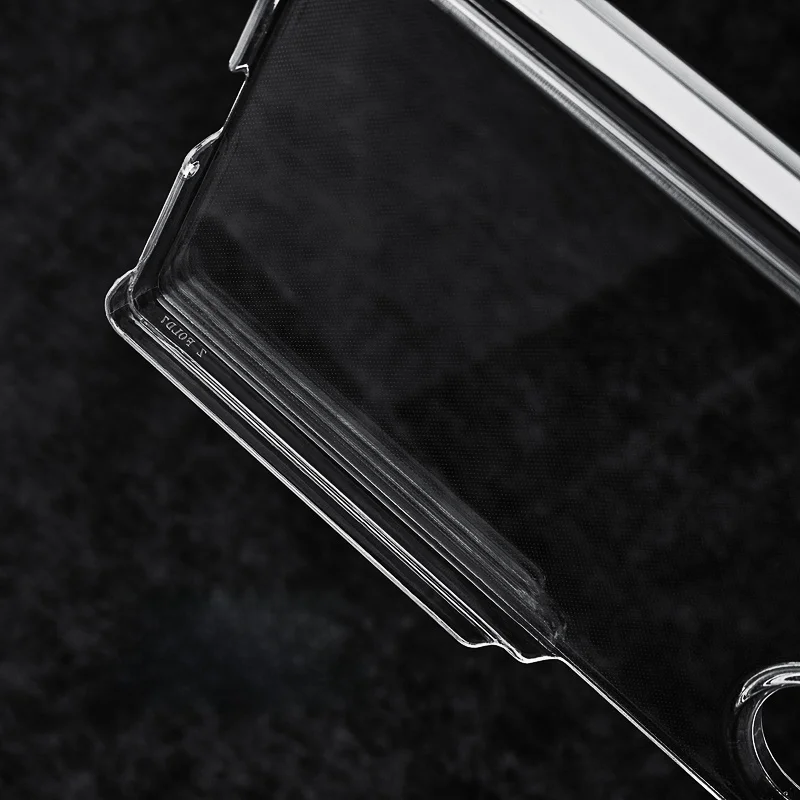 Para Samsung Galaxy Z Fold 7 funda dura de PC transparente delgada doble bisagra media funda protectora trasera para Z fold7 carcasa de teléfono - imagen 5