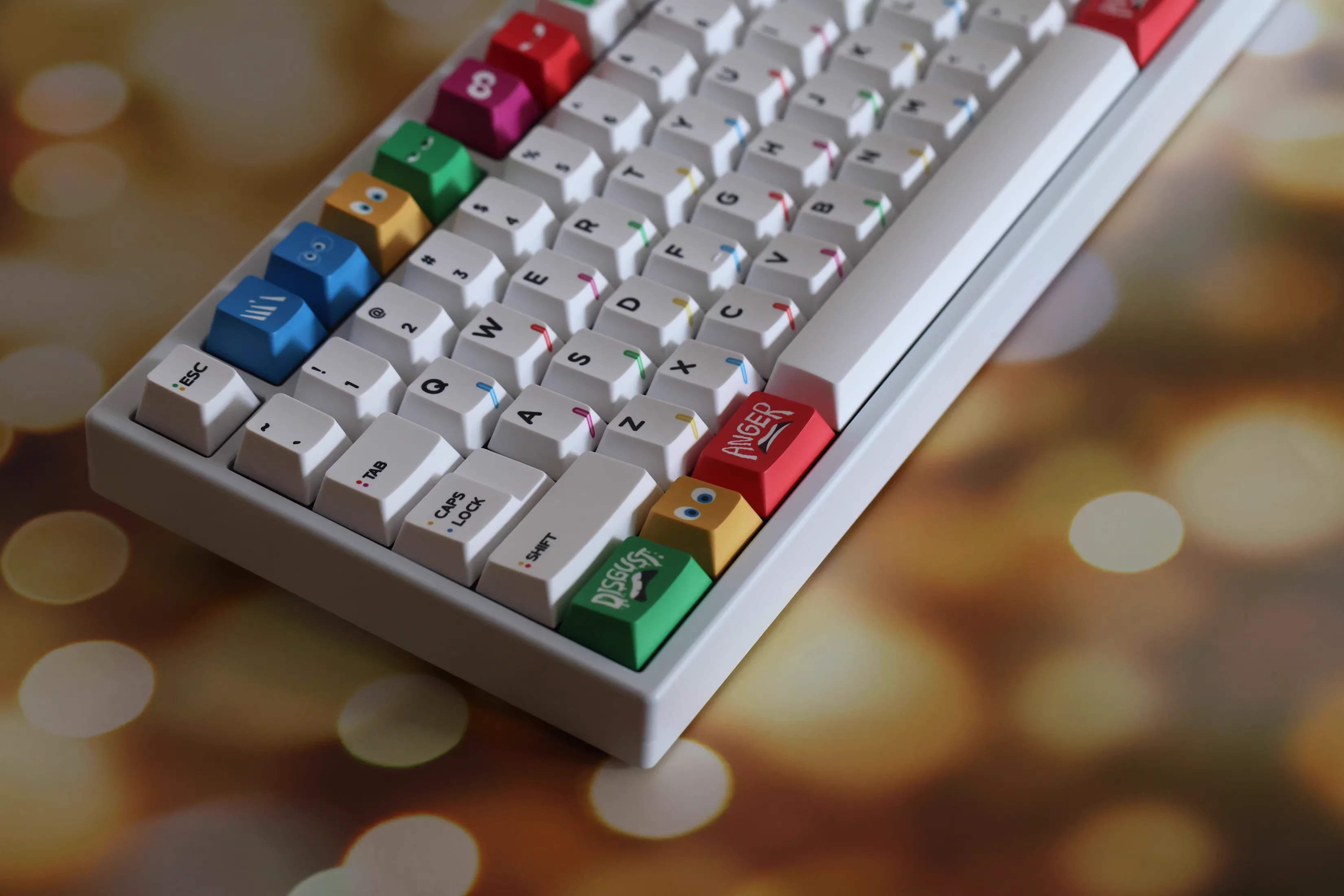 WUKDS MOOD Keycaps 160 teclas PBT teclas de sublimación de tinte teclas de perfil KCA para interruptores Cherry Gateron MX teclados mecánicos - imagen 4