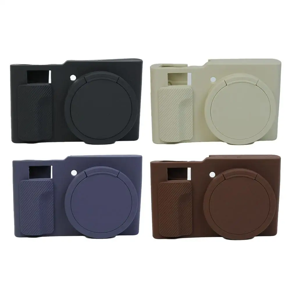 Fundas protectoras para cámara Lumix ZS99 TZ99, funda de silicona suave a prueba de polvo, bolsas de almacenamiento antideslizantes anticaída para cámara - imagen 2