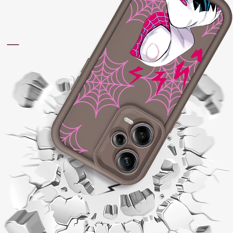 Escalera de ojo de arte Popular Spider-Man para Xiaomi Redmi Note 13, 12, 12C, 11, 11S, 10, 10C, 10A, 9C, 9A Pro, 5G, funda de teléfono - imagen 4