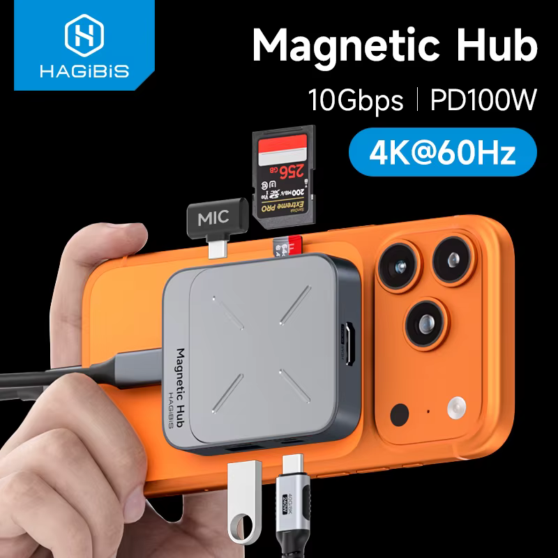 Hub USB-C 100W PD 4K HDMI Thunderbolt 4 – Multipuerto MacBook - imagen 3