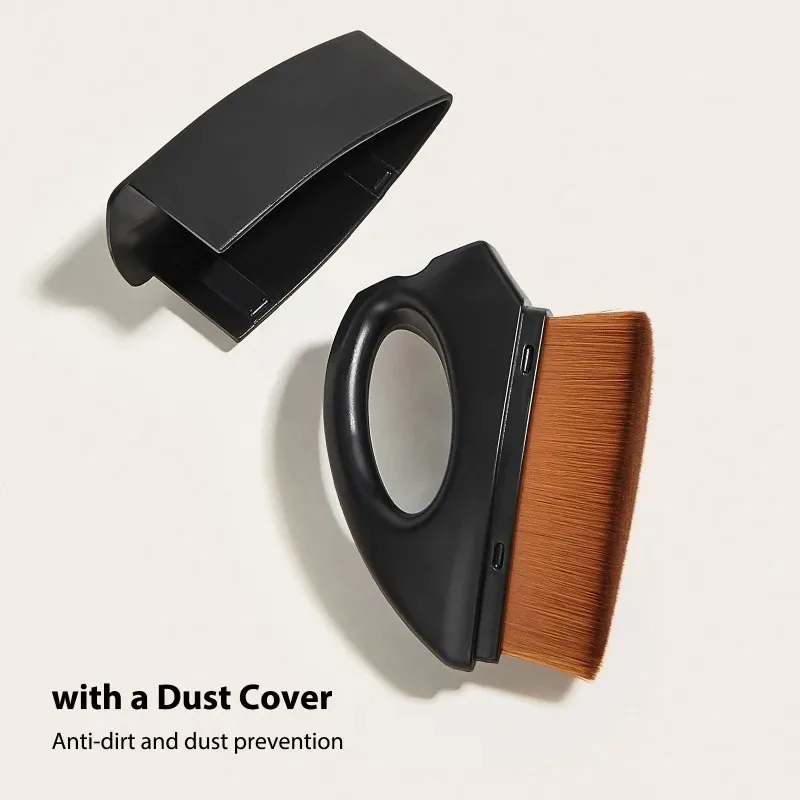 Cepillo limpiador antiestático para discos de vinilo LP, fibra de carbono, eliminador de polvo para tocadiscos, mango ABS, limpiador de cepillo para reproductor de CD - imagen 3