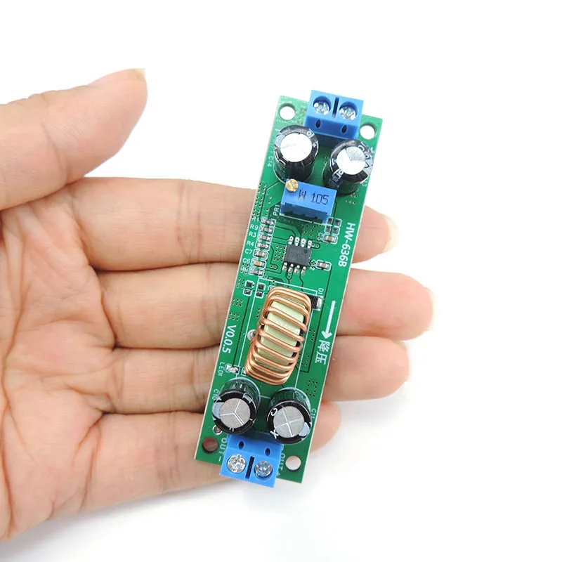 DC-DC 5A ajustable 60V 48V 36V 24V a 30V 24V 12V 3,3 V regulador de cargador de coche convertidor reductor módulo de fuente de alimentación