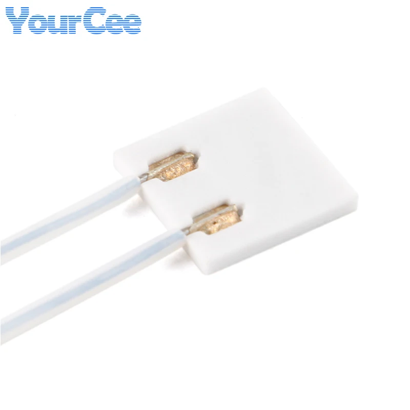 5/1 unidad RP1010 pieza de calefacción de cerámica de alta temperatura en miniatura pieza de calefacción eléctrica MCH de quemadura en seco 2R 5R 10R 20R 30R ohm 10X10MM - imagen 4