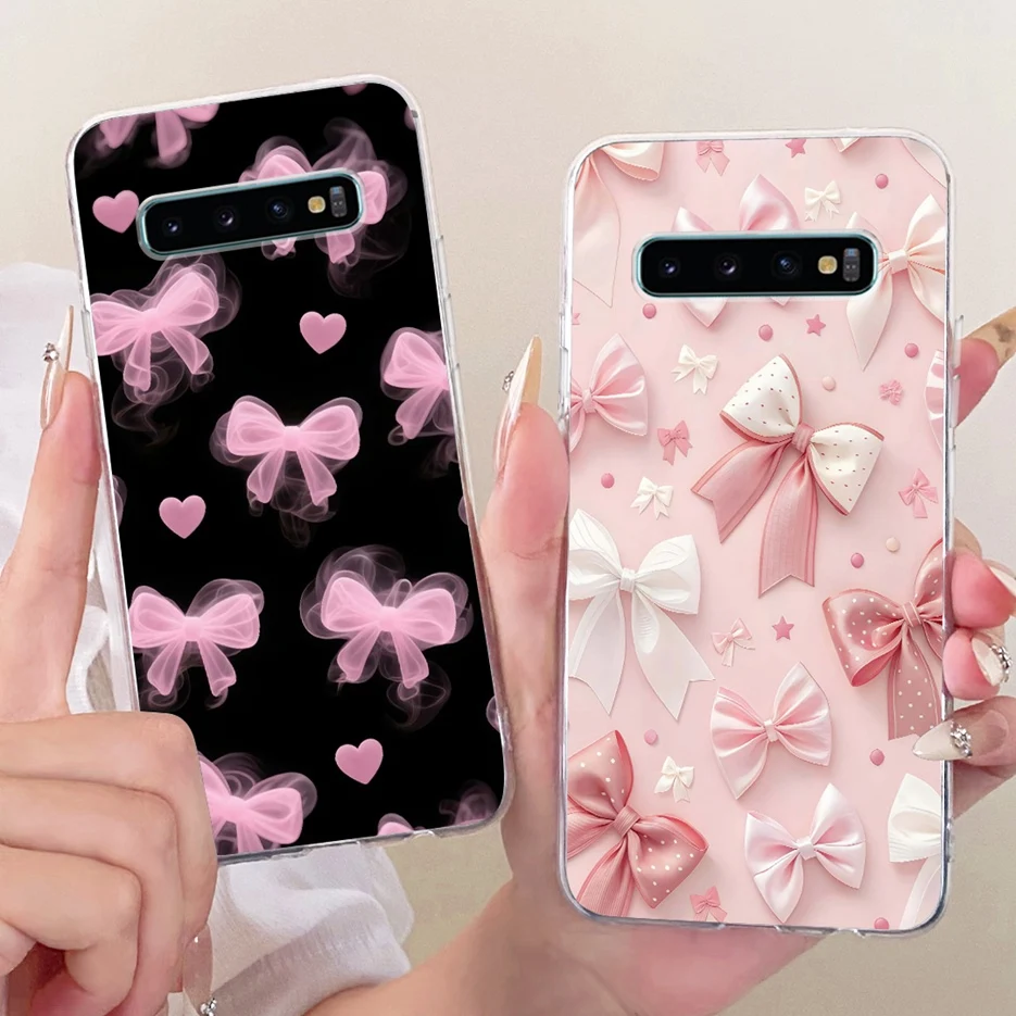 Para Samsung Galaxy S10 Plus funda SM-G975F nueva moda funda pintada funda de silicona suave para Samsung S10e S 10 Plus S10 + 4G Fundas - imagen 4