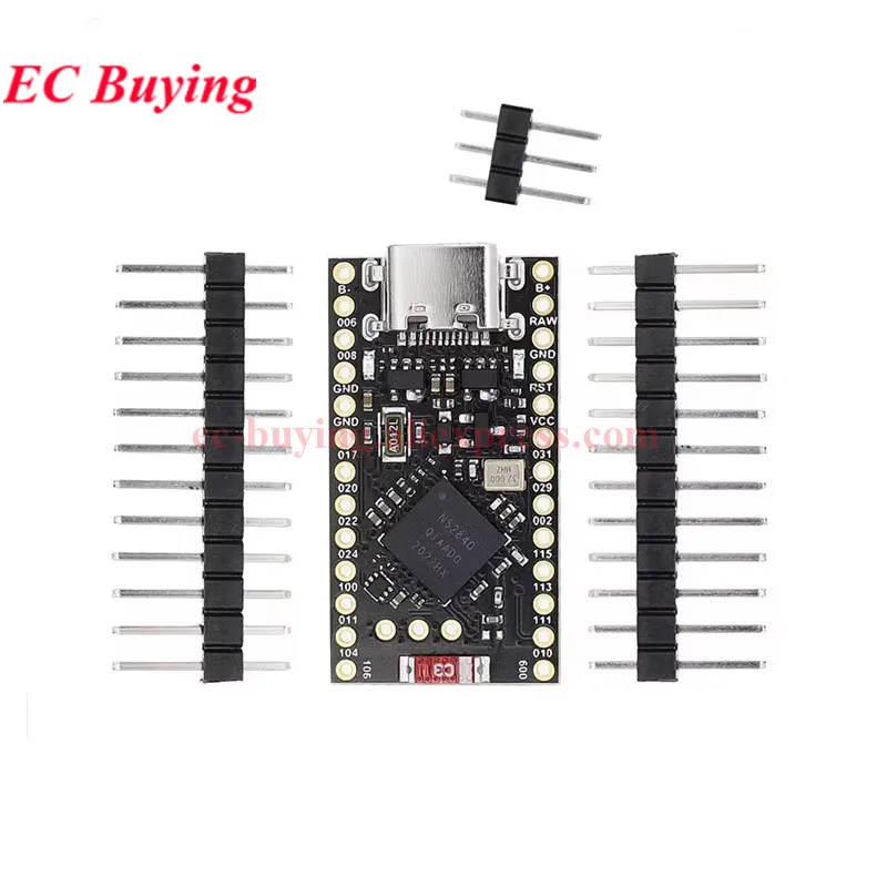 Promicro NRF52840 RP2040 Placa de desarrollo Wifi 2.4G Compatible con Bluetooth 5.0 ZigBee ¡Buen! Módulo de gestión de carga Nano V2.0 - imagen 3