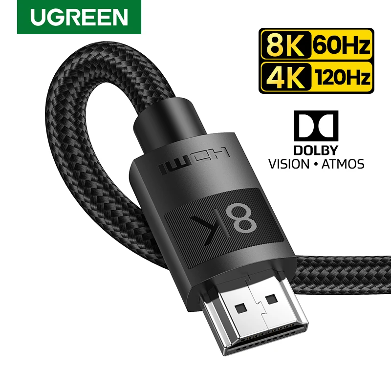 Cable HDMI 2.1 Ugreen 8K 60Hz 48Gbps Alta Velocidad - imagen 4