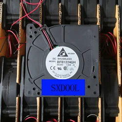 Ventilador Delta Turbina 120mm – Alto Flujo 24V para PC