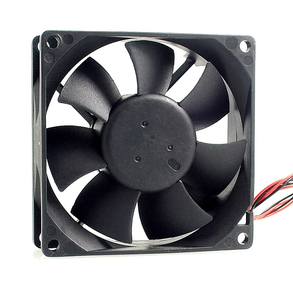 AFB0812HH 8CM 80MM 80*80*25MM 8025 DC 12V 0.30A 2P O 3P ventilador de refrigeración inversor de servidor para Delta - imagen 4