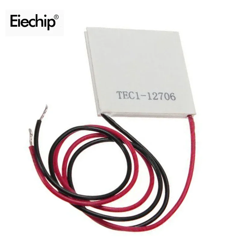 2 uds TEC1-12706 enfriador Peltier 40*40mm módulo de elemento termoeléctrico 12706 12V refrigeración Peltier electrónica DIY - imagen 3