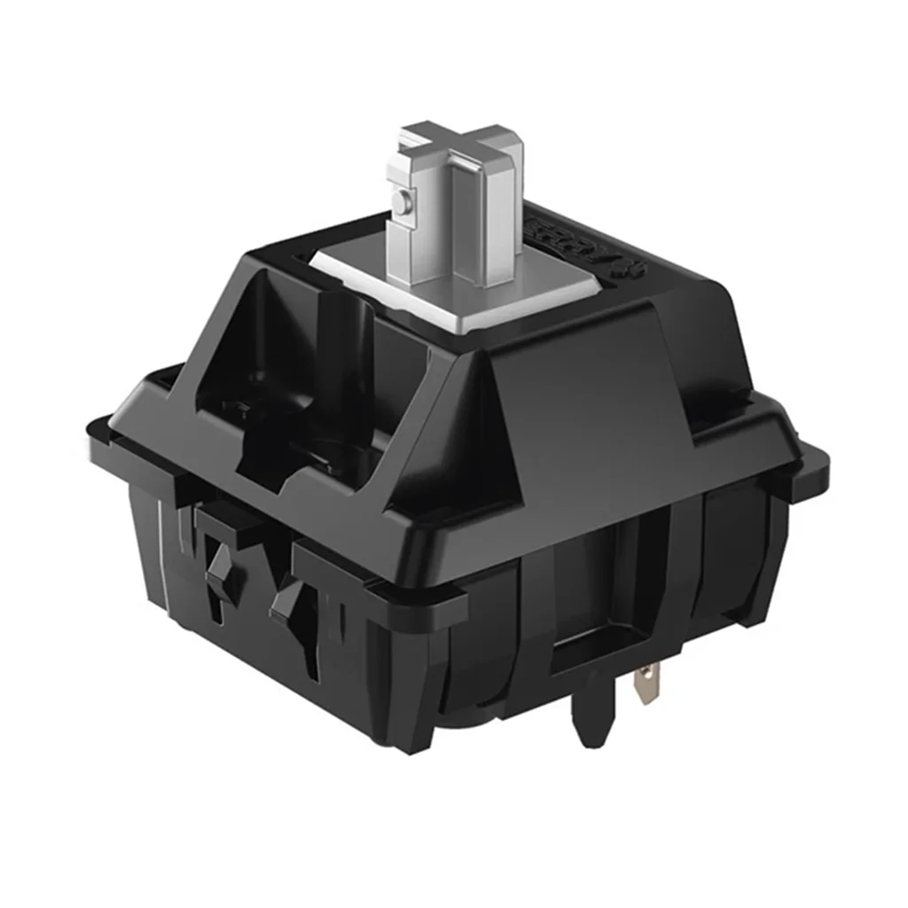 Original a estrenar Cherry MX2A interruptor de velocidad plateado 3 pines 45g MX interruptores de teclado mecánico interruptor de juego de lubricación de fábrica '