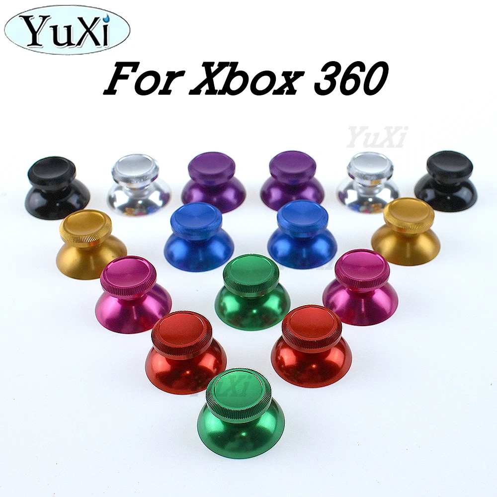 YuXi-Thumbsticks de aluminio para mando de Xbox 360, accesorios para Gamepad, 2 piezas - imagen 4