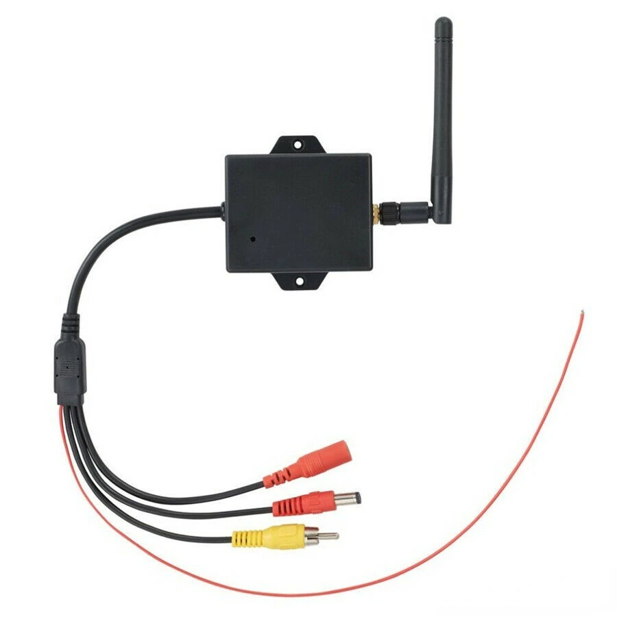 Módulo transmisor inalámbrico WiFi para coche, cámara de respaldo, vídeo AV, Kits de visión trasera, negro - imagen 2