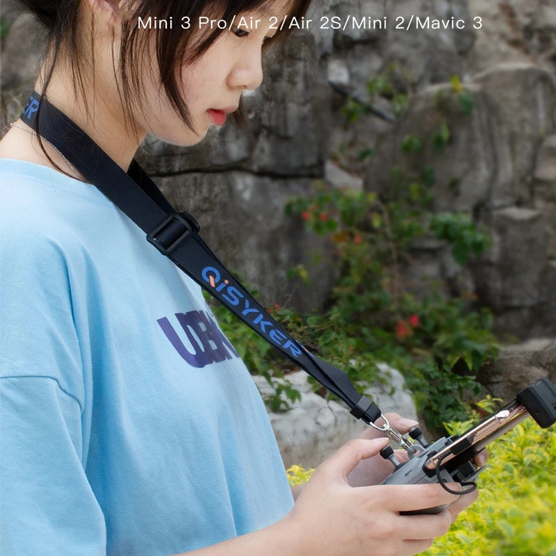 Soporte de gancho de control remoto con correa de cuello de cordón ajustable para DJI Mavic 3 / Air 2/ 2S / Mini 3 Pro / Mini 2 accesorios - imagen 2