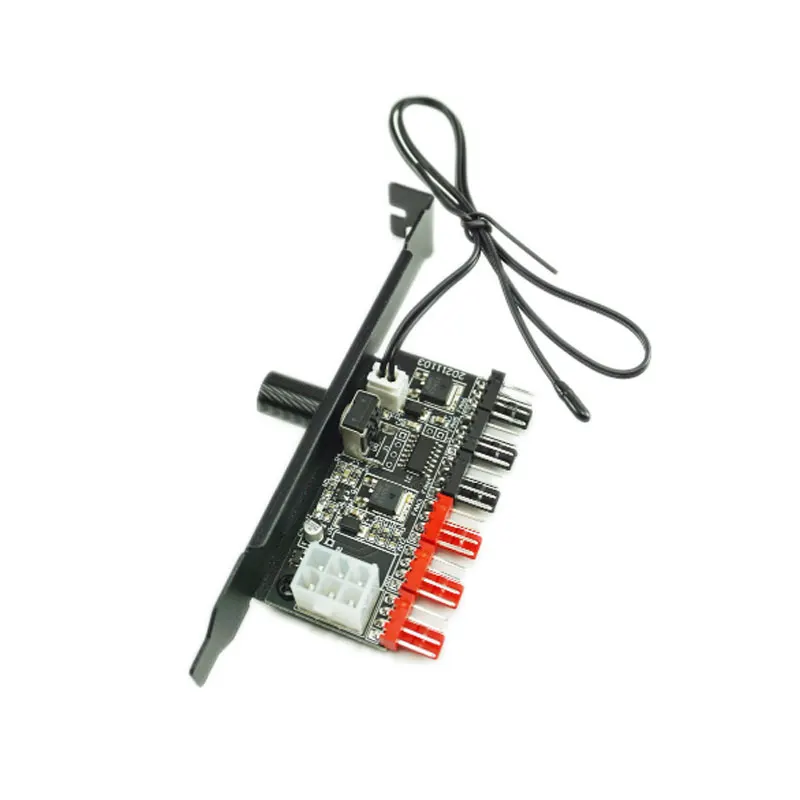 Angitu-regulador de ventilador violento, Control de velocidad del ventilador, 5A, continuo, soporte para ventilador de violencia, Control de velocidad, PCI Bit, 6 ventiladores conectados - imagen 2