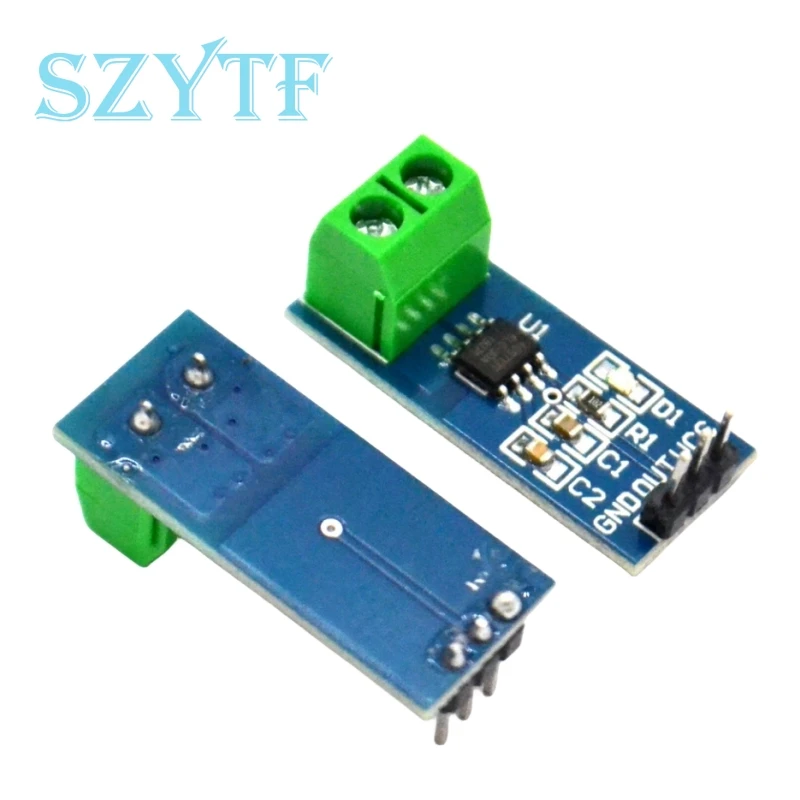 Módulo de Sensor de corriente Hall Módulo ACS712 5A 20A 30A Módulo de Sensor de corriente Hall 5A/20A/30A ACS712 para Arduino