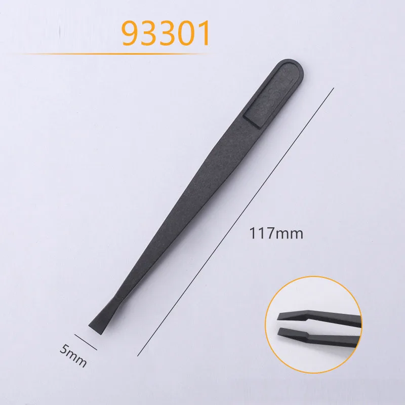 8 unids/lote pinzas de plástico antiestáticas multifuncionales pinzas de plástico duro recogedor de componentes electrónicos multiusos Industrial - imagen 3