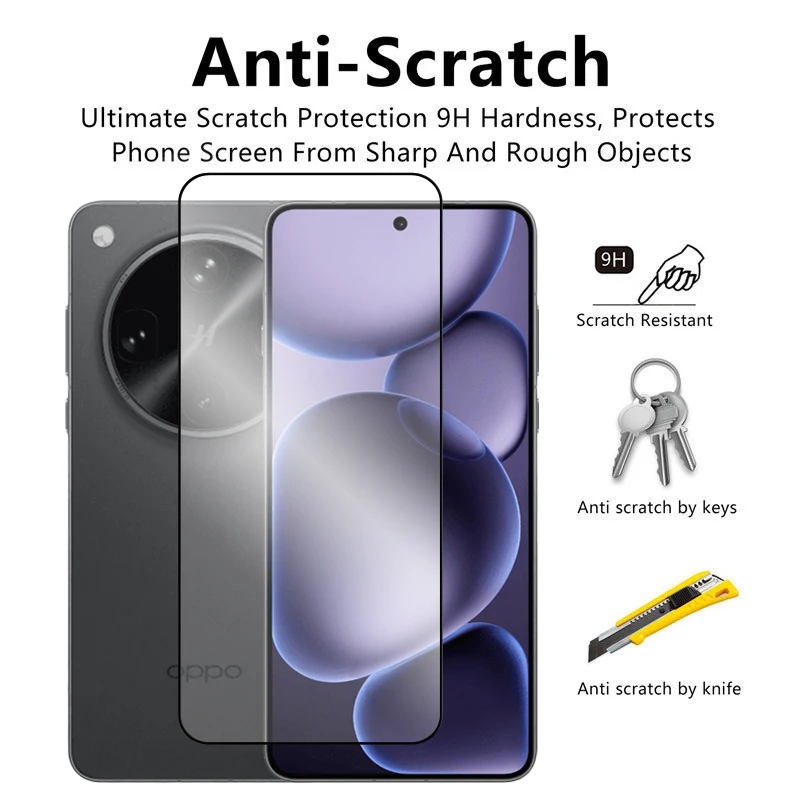 Para OPPO Find X8 Ultra 5G vidrio para Find X8 Ultra vidrio templado 2.5D cubierta completa pegamento HD Protector de pantalla para encontrar X8 Ultra película - imagen 5