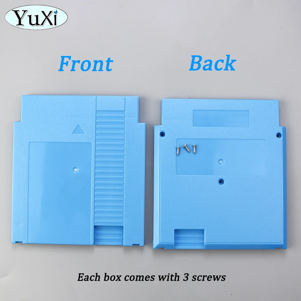 Cubierta de carcasa de cartucho para NES, caja de almacenamiento de convertidor de 60 pines a 72 pines, carcasa de juego de repuesto, 1 ud. - imagen 3