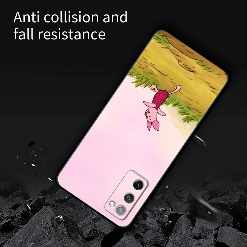 W-winnie The Pooh Piglet Tigger, funda para Galaxy S24 Ultra, S23 FE, S22, S21 Plus, S20, S23, Samsung S24, funda de silicona - imagen 4