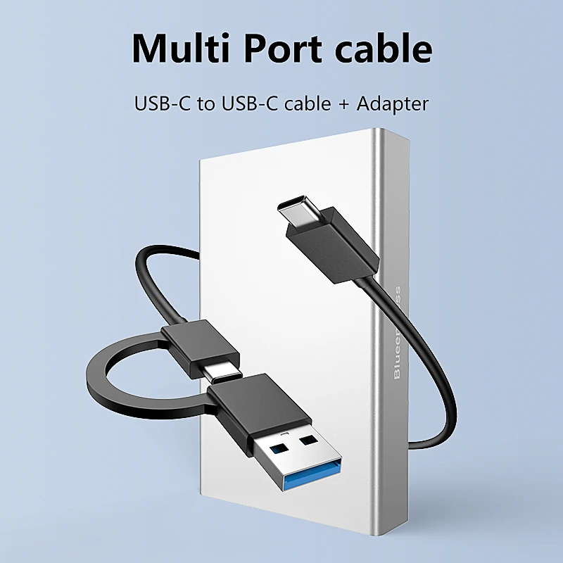Blueendless Caja Externa USB-C Discos SAS/SATA 2,5/3,5 - imagen 5