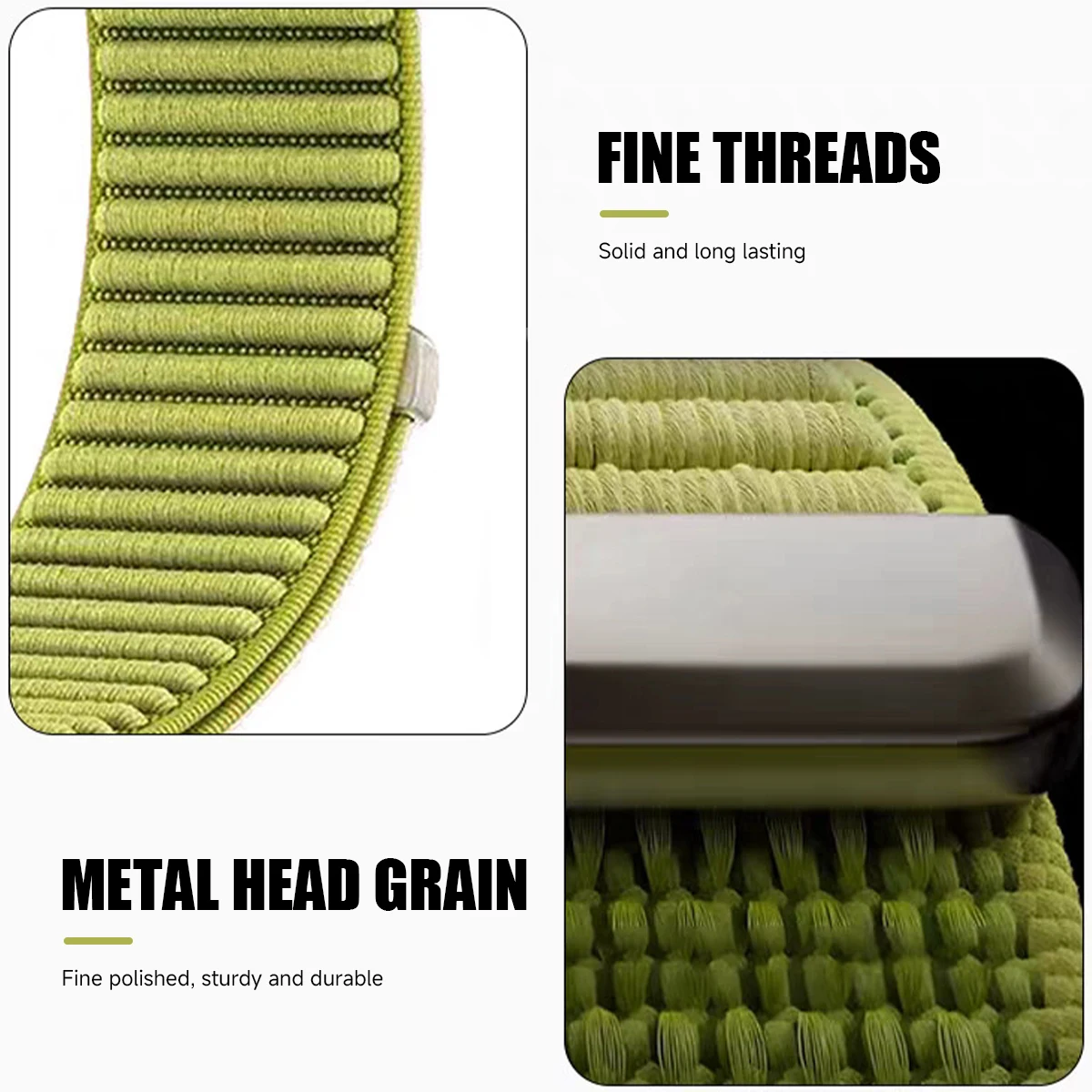 Correa de nailon para Redmi Watch 6 5 4, Correa con hebilla de Metal para Mi Band 9 Pro 8Pro, Correa deportiva ajustable, pulsera de repuesto - imagen 5