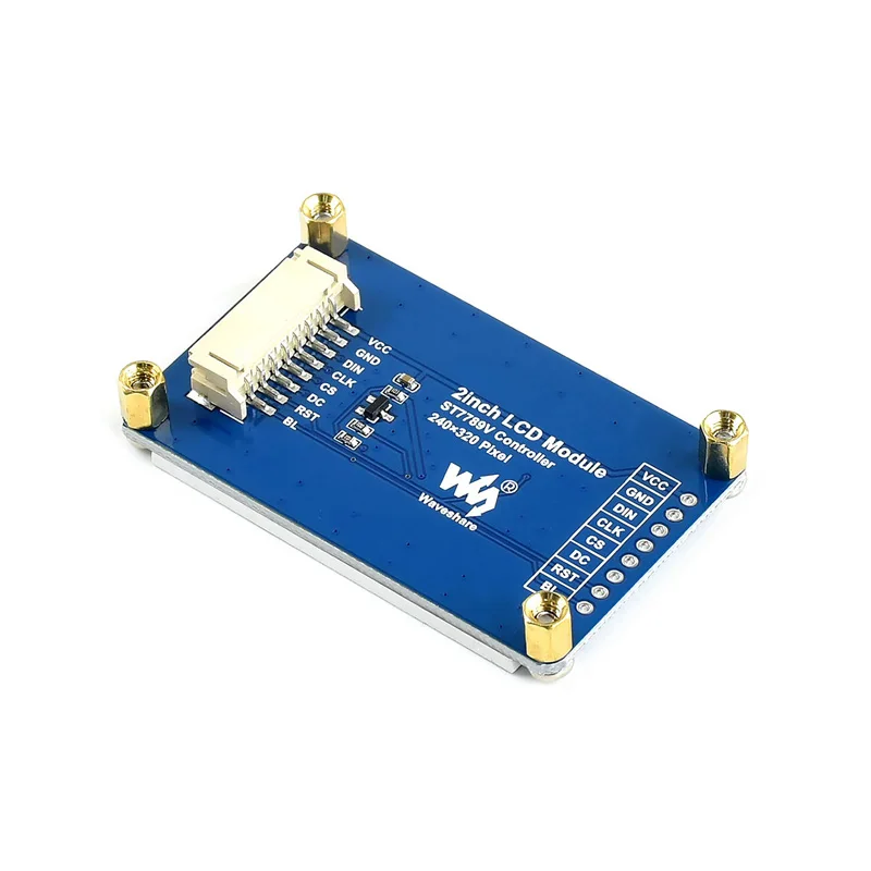 Waveshare Pantalla IPS de 2 pulgadas Interfaz SPI 240 × 320 Módulo de pantalla LCD de 2 pulgadas para Arduino/STM32 / Raspberry Pi / VisionFive2 - imagen 3