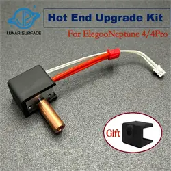 Elegoo LS-3D Neptune 4/Pro Kit Hotend 24V 50W Heatbreak Bimetalico