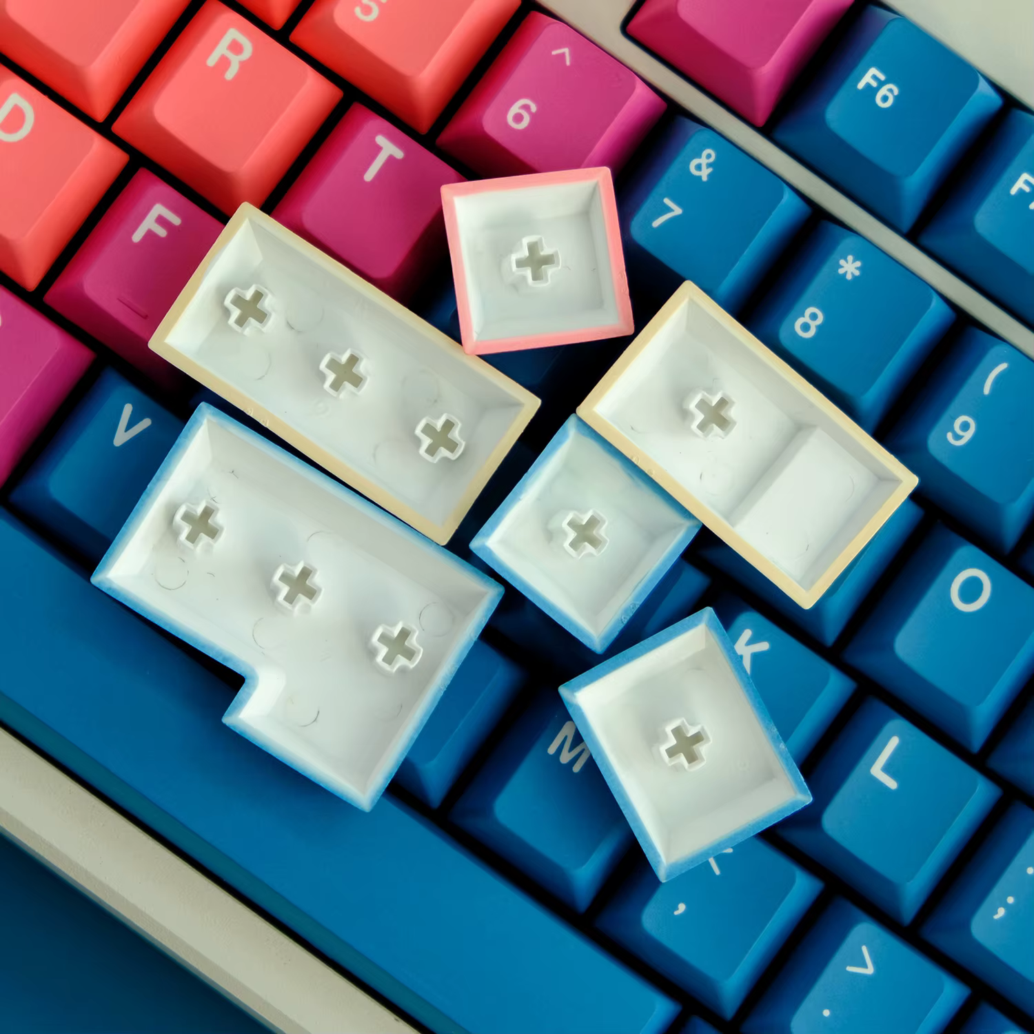Teclas PBT Gradiente Cereza Vilebloom para Teclado Mecánico - imagen 2