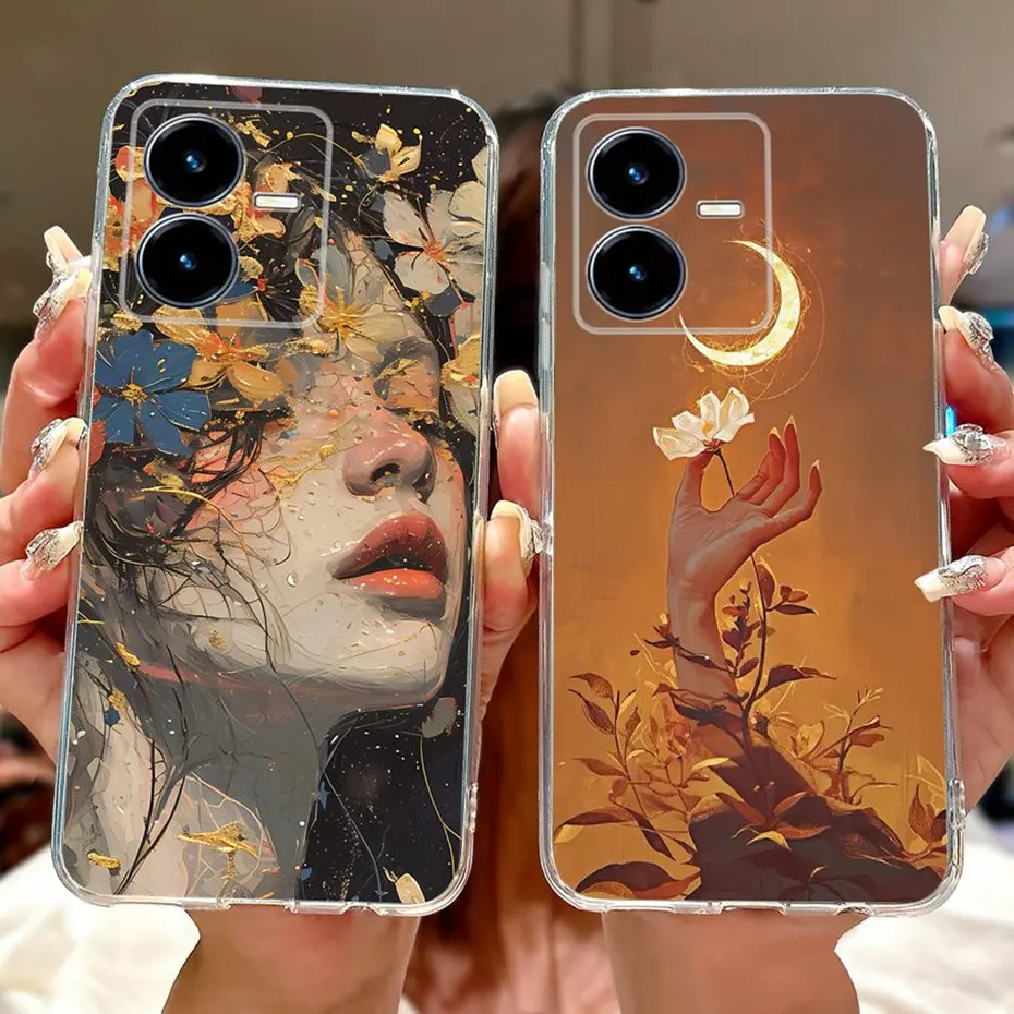 Funda de pintura de moda para Tecno Pova 5 5Pro LH7n LH8n, fundas de teléfono de silicona suave TPU para Tecno Pova 5 Pro Pova5, fundas para parachoques