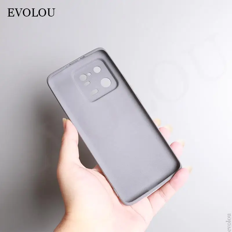 Para xiaomi 14 funda trasera suave mate de piedra arenisca ultradelgada para Xiaomi mi 14ultra 14pro protección de cámara funda de silicona TPU - imagen 4