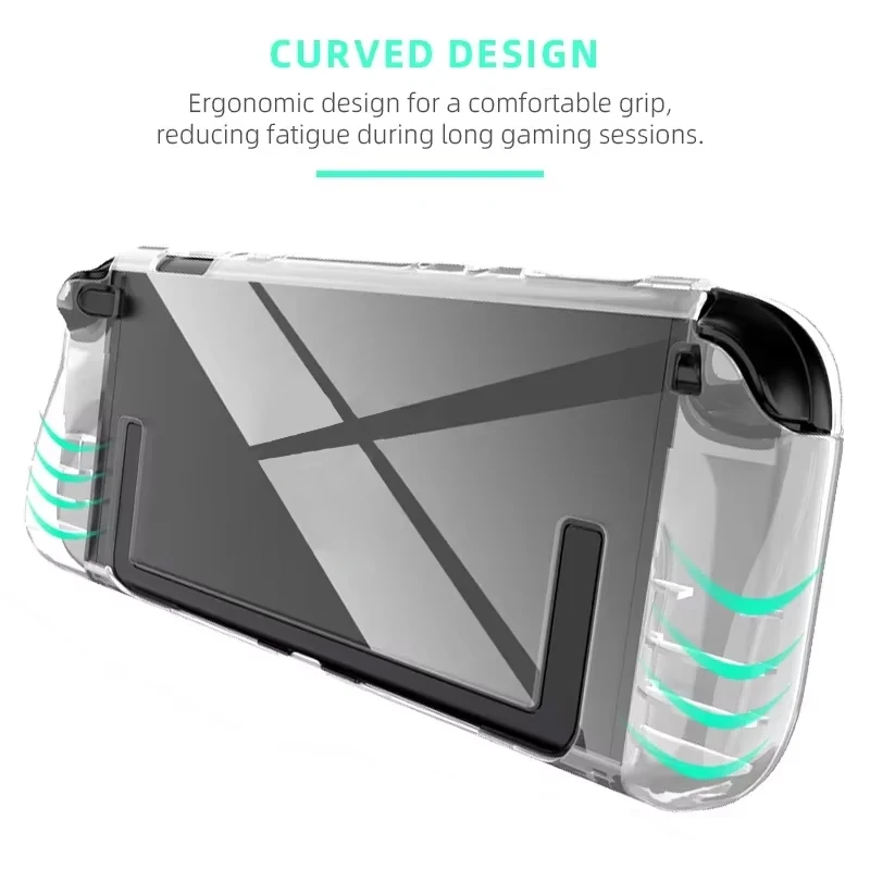 DATA FROG-funda suave de TPU para Switch 2, funda protectora de cristal antiarañazos y antideslizante para accesorios de juego Switch 2 - imagen 5
