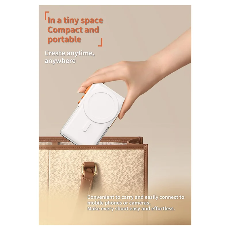 BTLIFE-RK-X40F pantalla de Monitor de Selfie de teléfono soporte magnético para cámara trasera de teléfono inteligente transmisión en vivo fotografía Vlog - imagen 2