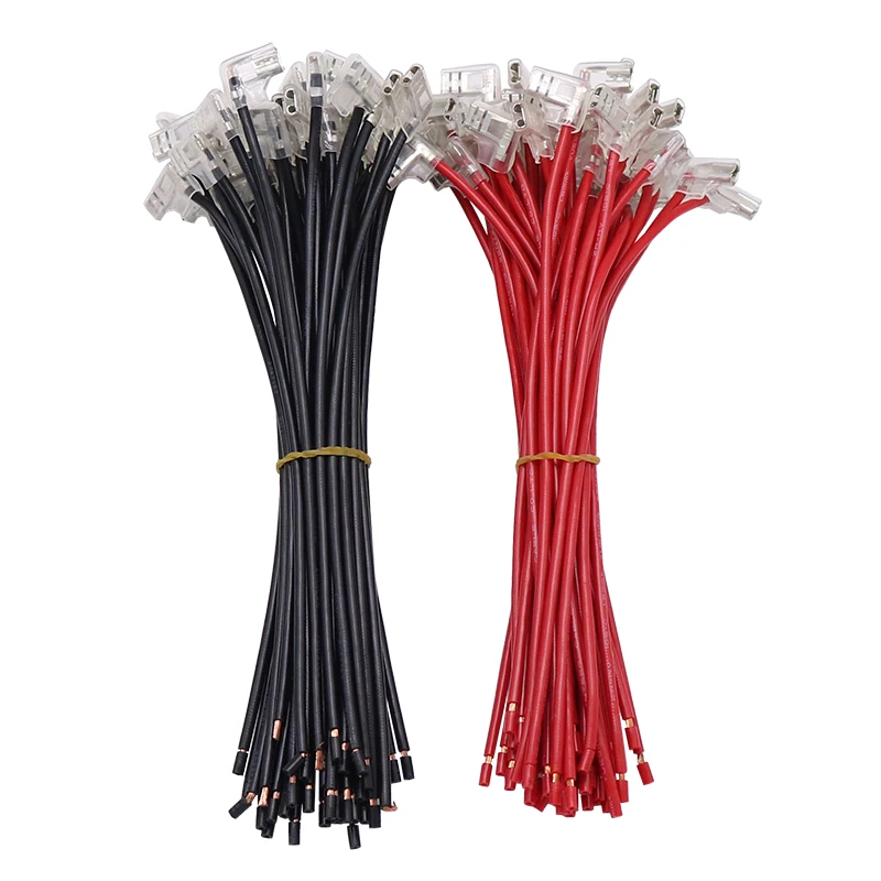Terminal Pala Hembra Engarce 2,8/4,8/6,3mm Cable Rojo Negro - imagen 4