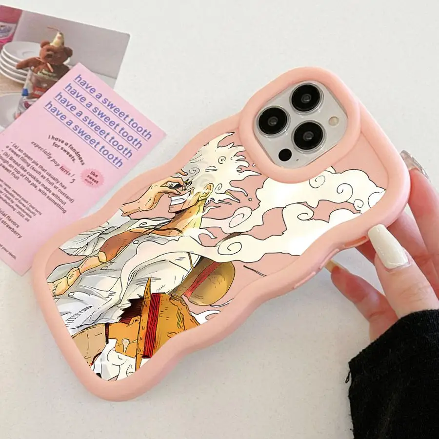 O-One PiecesS Luffy 5 Gear Funda Suave de TPU para Xiaomi Redmi 9C 13C 12C 14C 10A A1+ A2 Plus 10C 9T - imagen 3