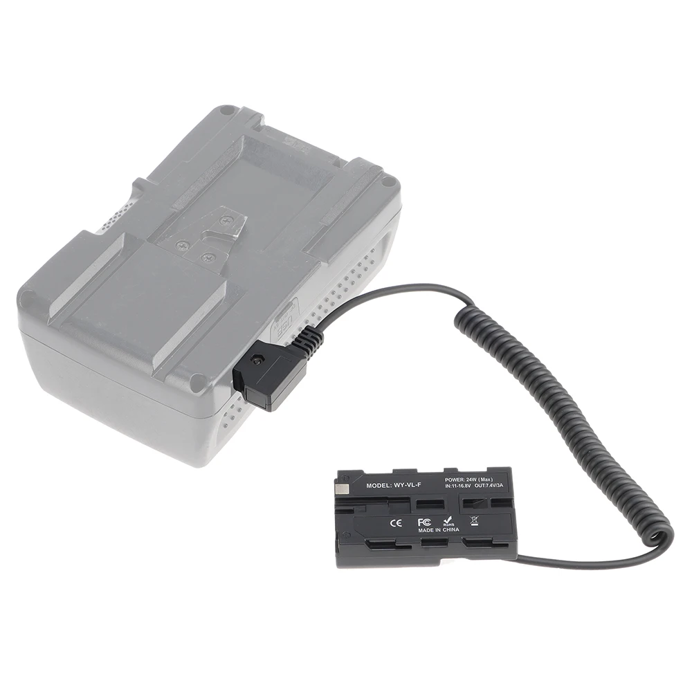 FOTGA-batería ficticia de D-TAP a NP-F550, adaptador de corriente de Cable para Monitor/cámara, para Sony PXW-Z150, MC1500C, NX5R, NX5CNX100 - imagen 4