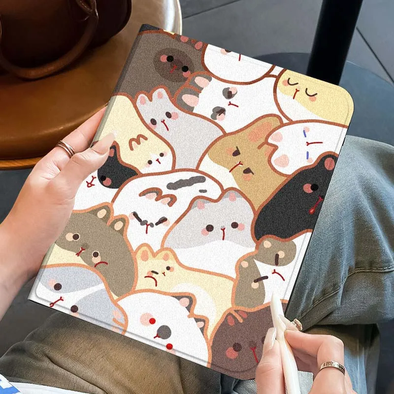 Animal de dibujos animados gatito cachorro para Huawei MediaPad MatePad Air M6 M5 M2 T10s T5 C5e 10 11 12X10,8 SE Pro funda para tableta - imagen 2