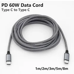 Cable USB-C a USB-C 60W PD Carga Rápida iPhone 15 Samsung Xiaomi