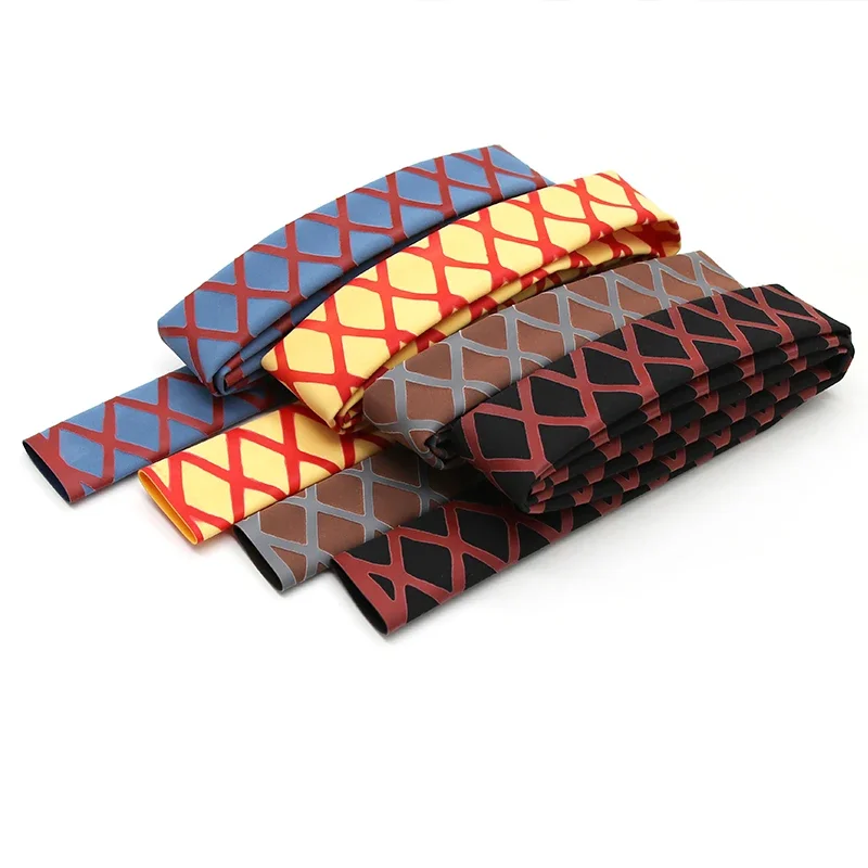 Tubo termorretráctil antideslizante para caña de pescar, protector de aislamiento impermeable, envoltura antideslizante, doble color, 20mm, 22mm, 25mm, 28mm, 30mm, 35mm, 1 piezas - imagen 3