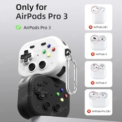 Funda rígida AirPods Pro 3 con cierre y clip protector