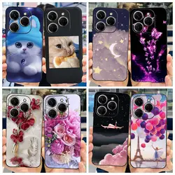 Tecno Spark 20 Pro Funda Silicona – Diseño Flores