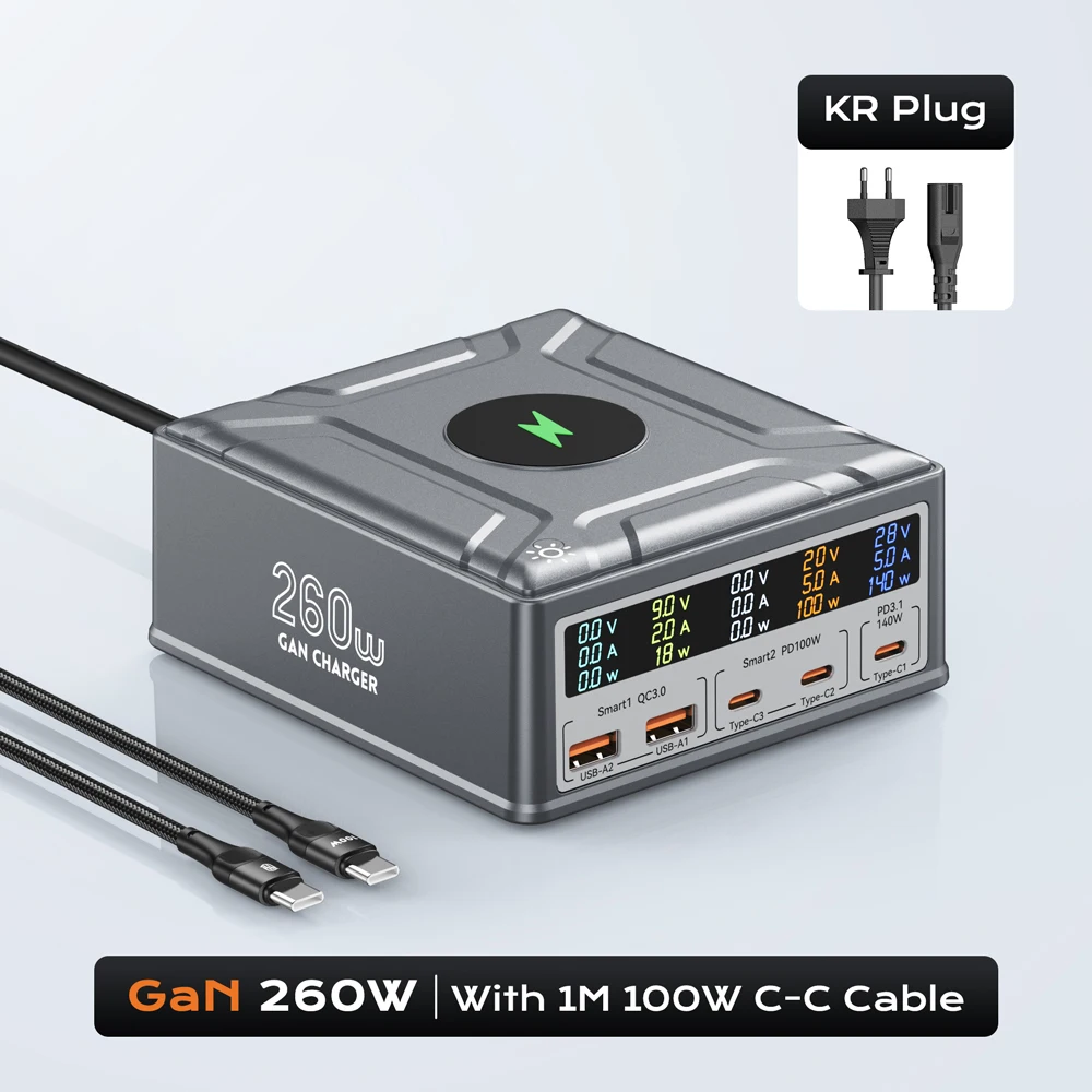 KR Plug with Cable