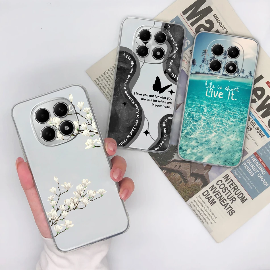 Funda para Redmi Note 15 Pro Plus, funda protectora transparente suave de Color degradado para teléfono Redmi Note 15Pro + parachoques ligero - imagen 5